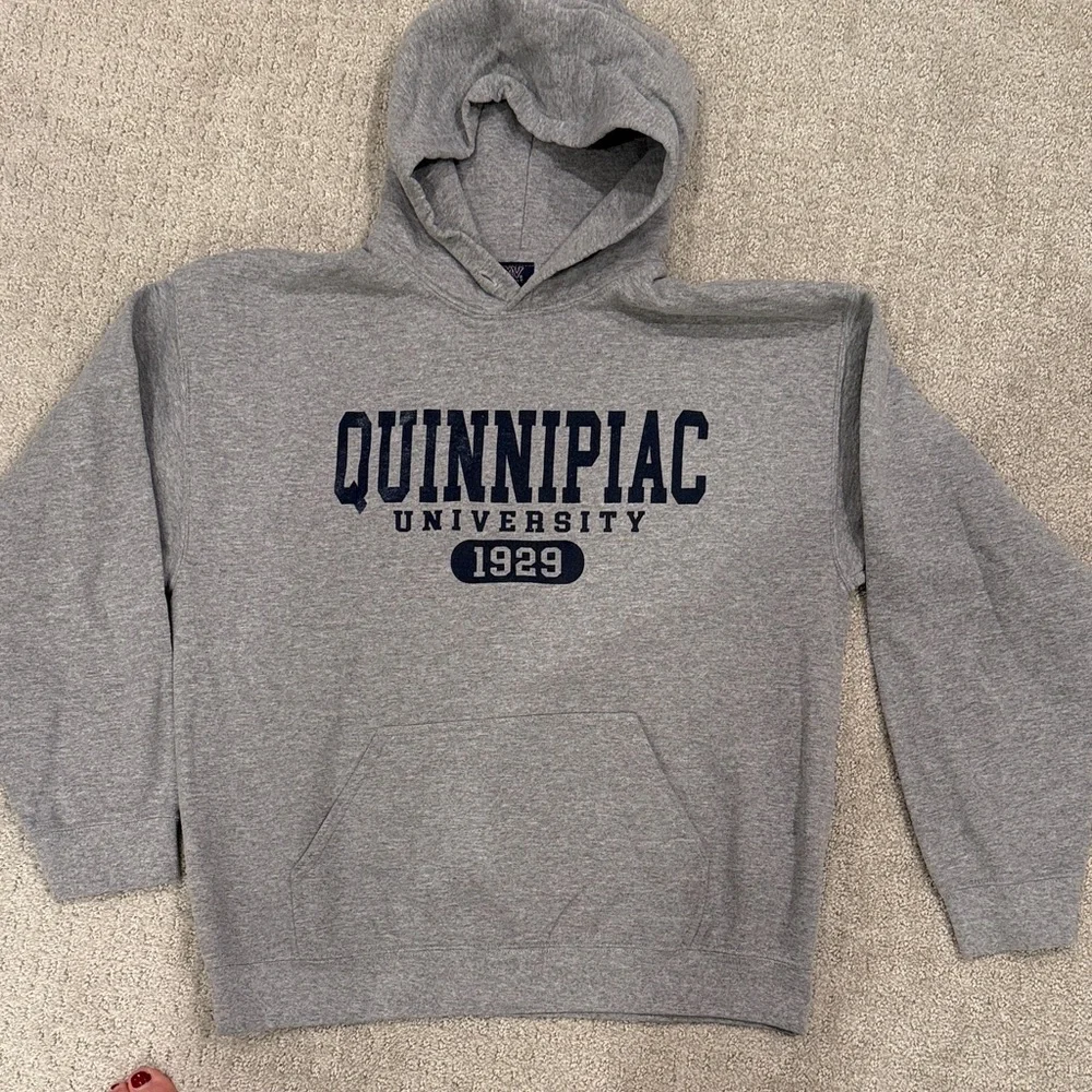Quinnipiac University Gray Hoodie - Picture 1 of 1